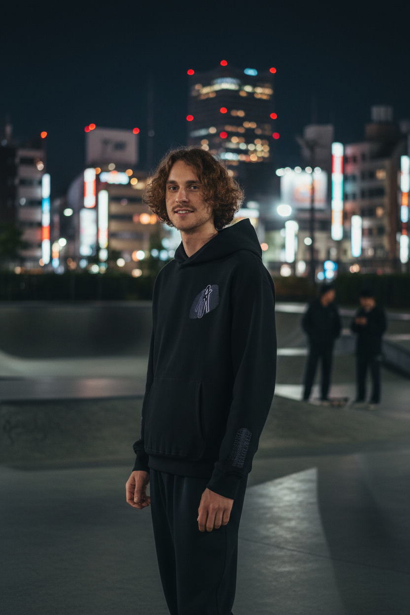 TOS-GRID | Oversized Heavyweight Hoodie T.O.S