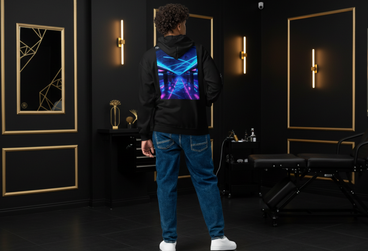 TOS-ECHO | Unisex Heavy Blend Zip Hoodie T.O.S
