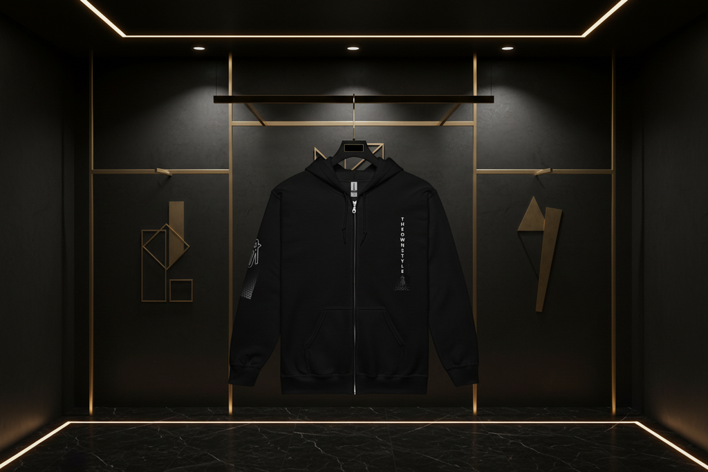 TOS-ECHO | Unisex Heavy Blend Zip Hoodie T.O.S