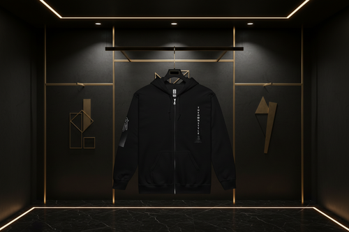 TOS-ECHO | Unisex Heavy Blend Zip Hoodie T.O.S